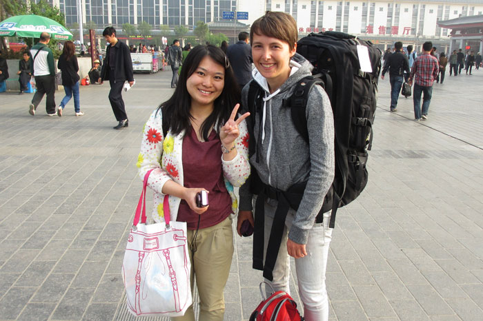 claudia-china Weltreise: Claudia unterwegs in China