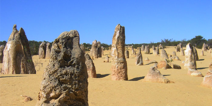 Pinnacles in Australien