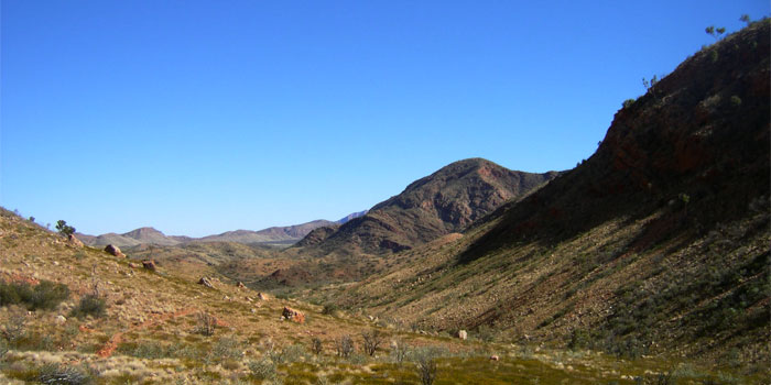 West Mac Donnells Ranges in Australien