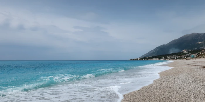 dhermi strand albanische-riviera