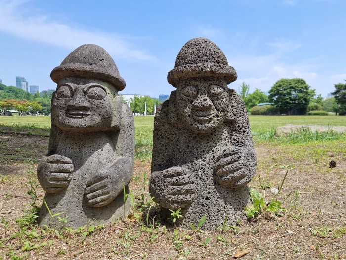südkorea highlight jeju-insel statuen