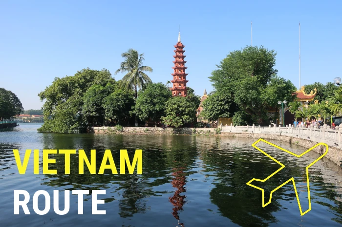 vietnam-backpacking-route